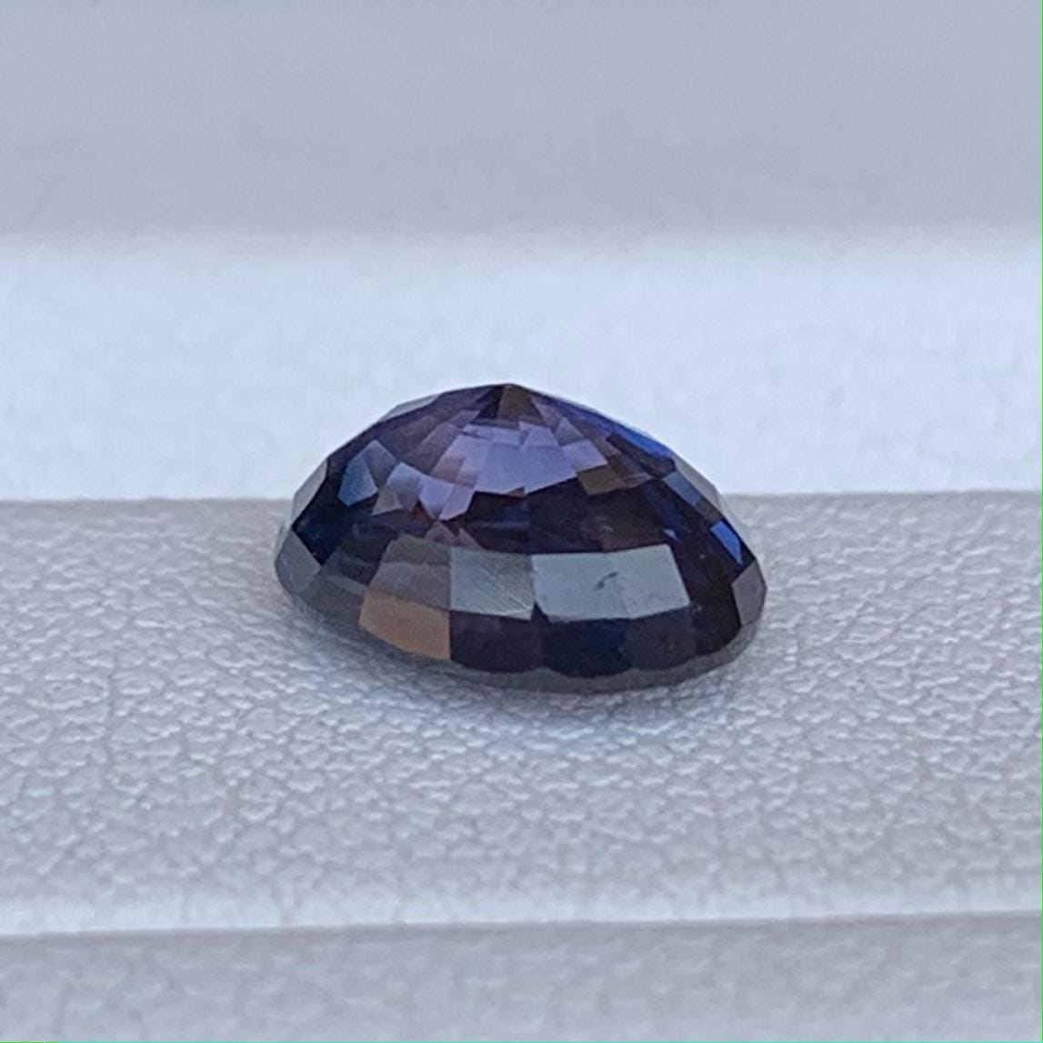 Color Change Violet Sapphire 2.05ct Unheated  Natural Oval Cut Sapphire Gemstone