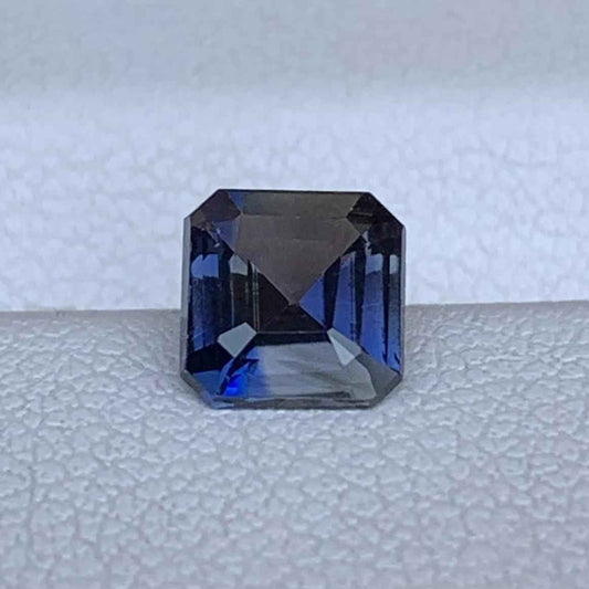 Bi-Color Sapphire 1.08ct Unheated  Natural Emerald Cut Two-Tone Sapphire Gemstone