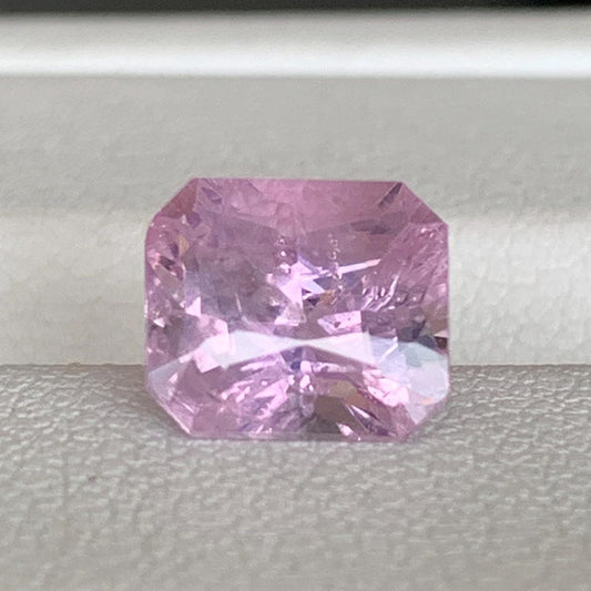 Pink Sapphire 2.84ct Unheated  Natural Radiant Cut Pink Sapphire Gemstone for Fine Jewelry