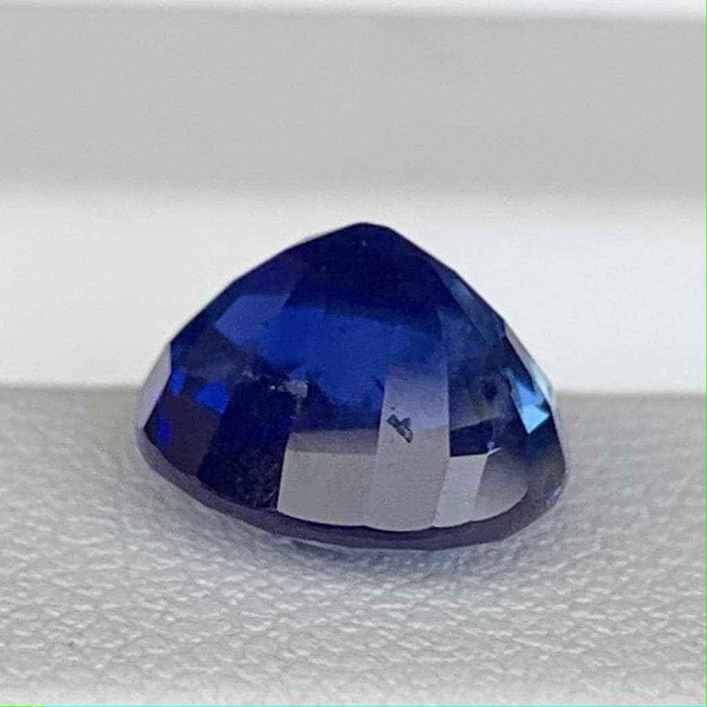 Royal Blue Sapphire 3.57ct Unheated  Natural Oval Cut Blue Sapphire Gemstone for Fine Jewelry