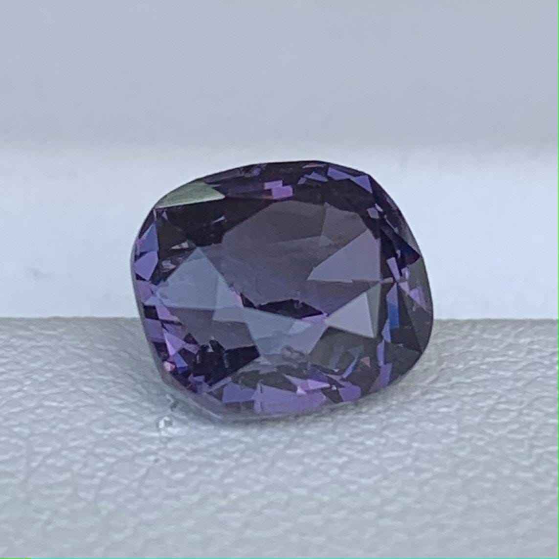 Purple Spinel 2.28ct Unheated  Natural Cushion Cut Violet Gemstone for Fine Jewelry