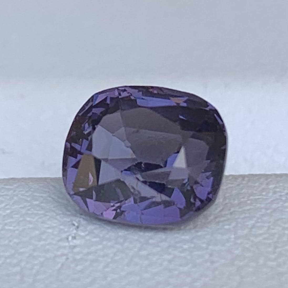 Purple Spinel 2.28ct Unheated  Natural Cushion Cut Violet Gemstone for Fine Jewelry