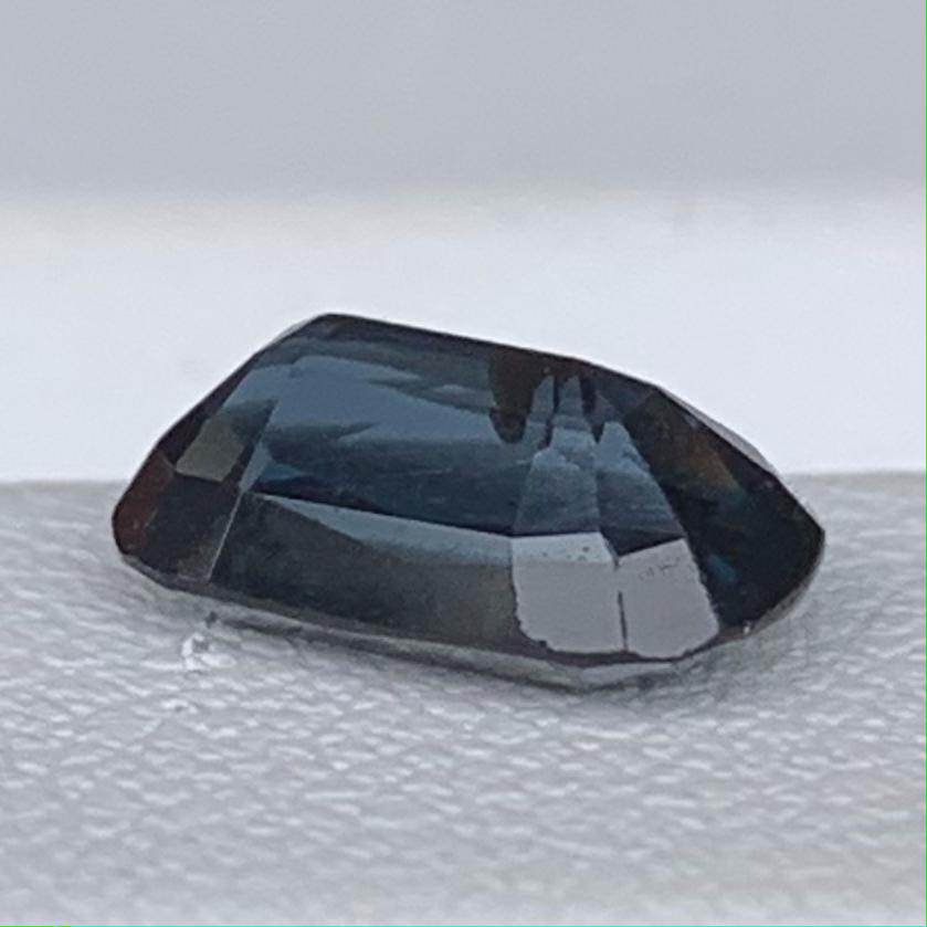 Marine Blue Spinel 1.63ct Unheated  Natural Long Cushion Cut Blue Gemstone for Fine Jewelry