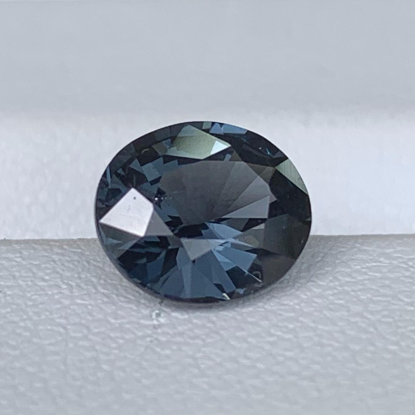 Color Change Spinel 2.21ct Natural  Oval Cut Purple to Blue Spinel Gemstone