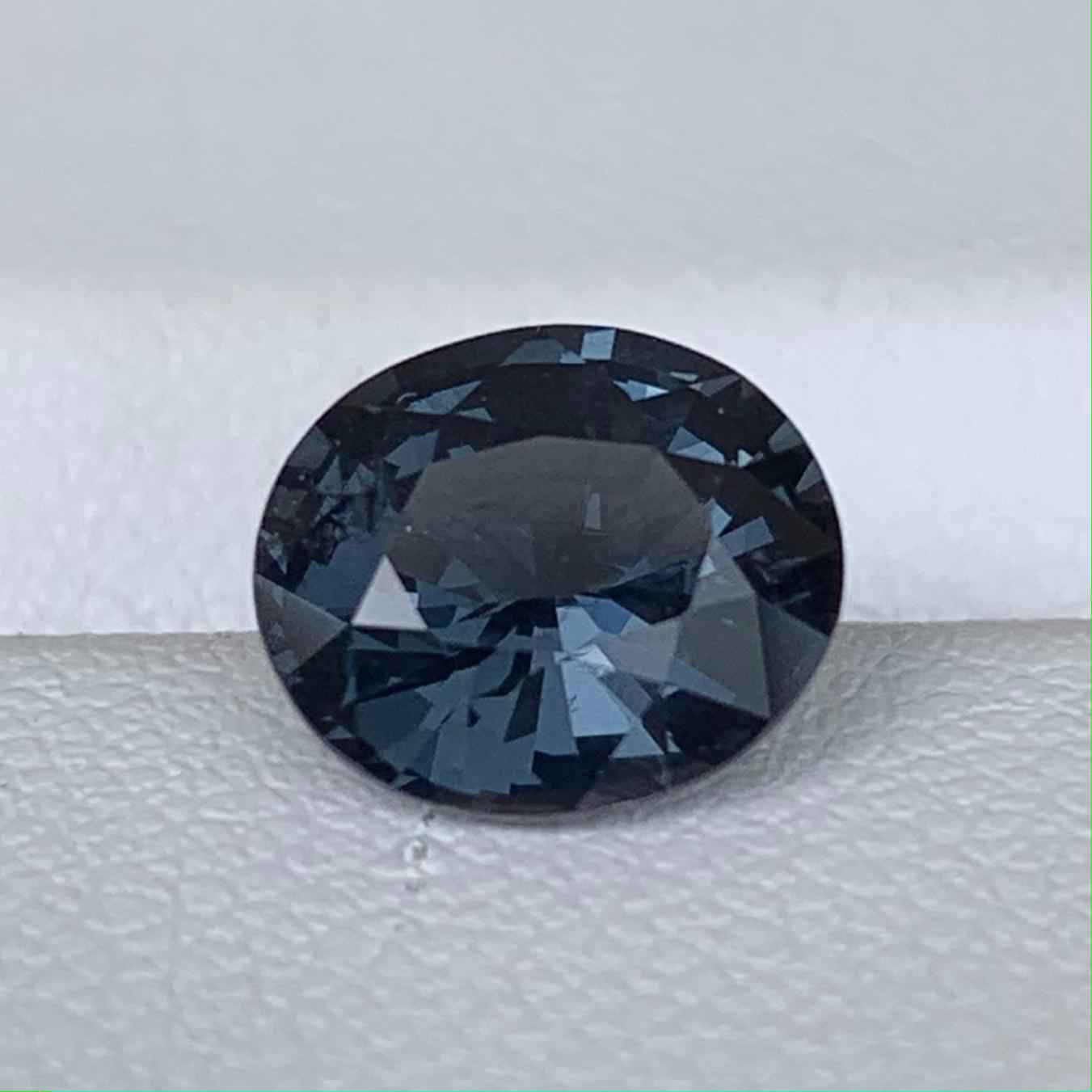 Color Change Spinel 2.21ct Natural  Oval Cut Purple to Blue Spinel Gemstone