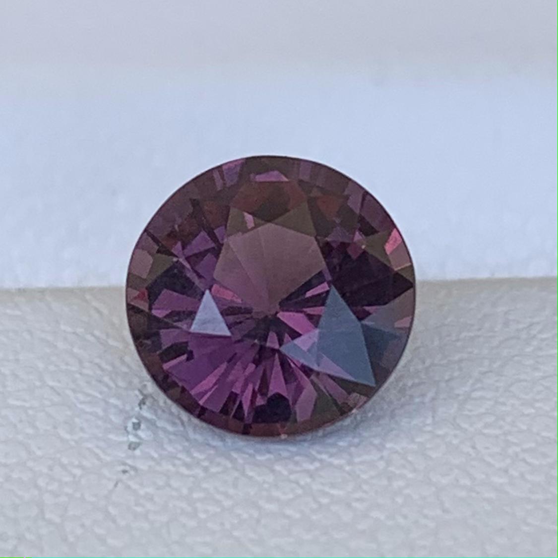 Purple Spinel 1.51ct Natural  Oval Cut Violet Gemstone for Fine Jewelry