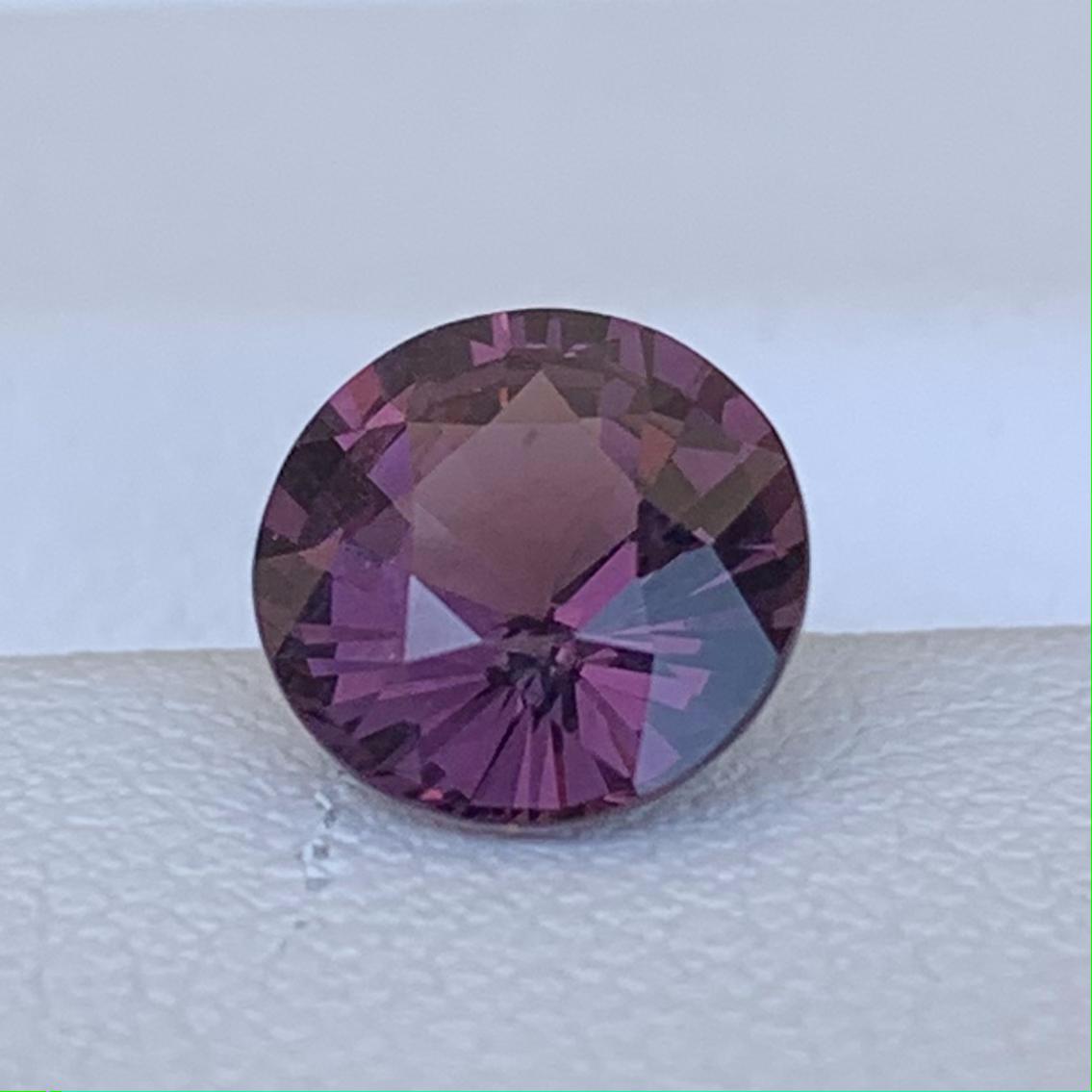 Purple Spinel 1.51ct Natural  Oval Cut Violet Gemstone for Fine Jewelry