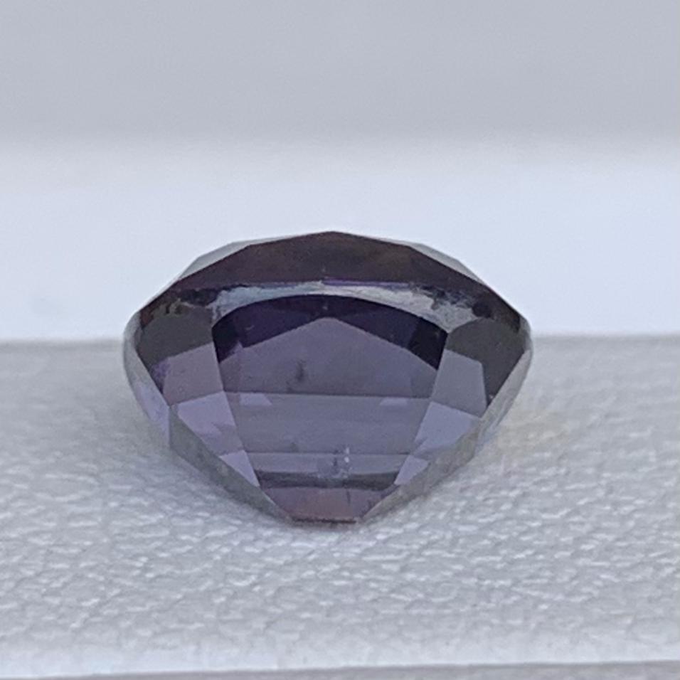Purple Spinel 2.28ct Unheated  Natural Cushion Cut Violet Gemstone for Fine Jewelry