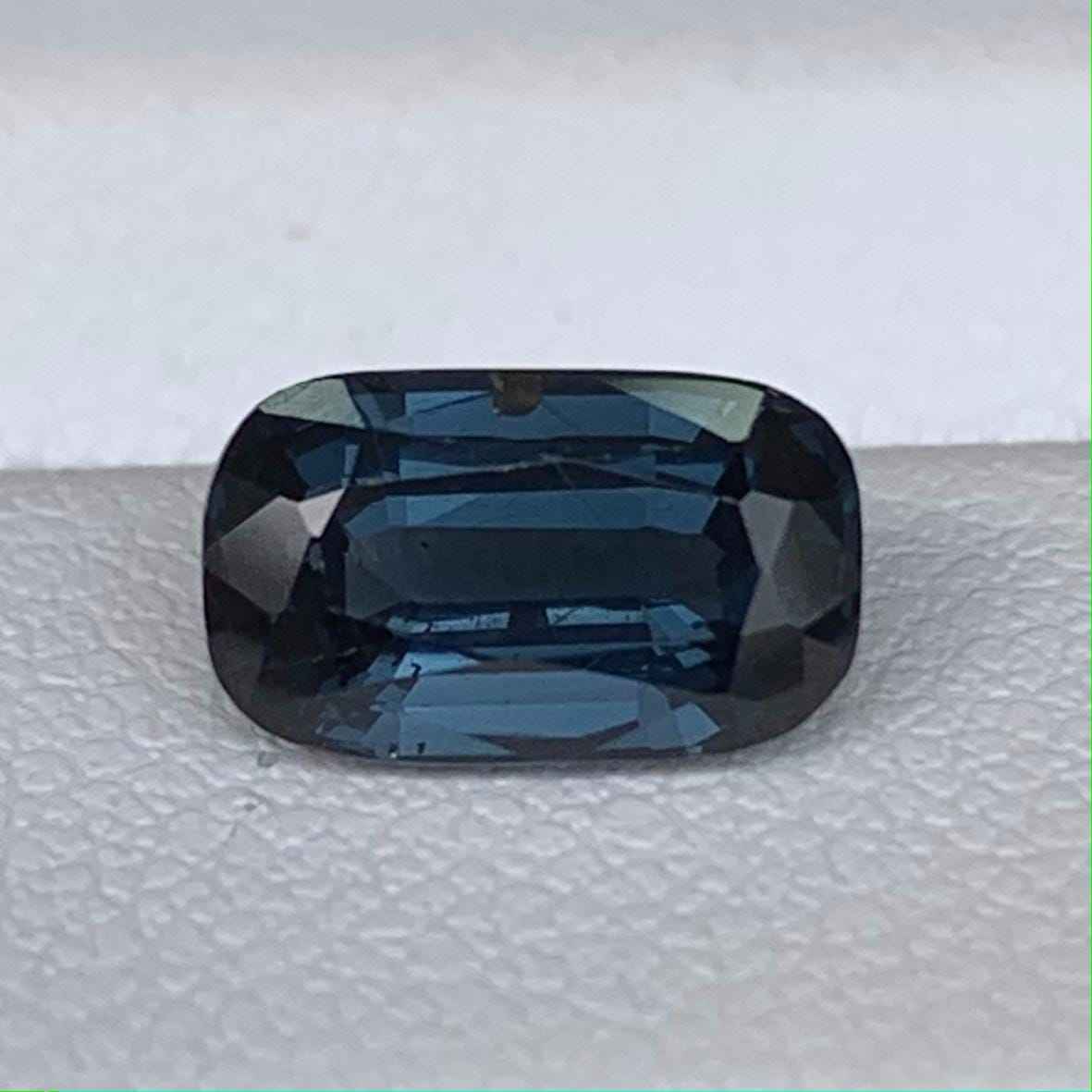 Marine Blue Spinel 1.63ct Unheated  Natural Long Cushion Cut Blue Gemstone for Fine Jewelry