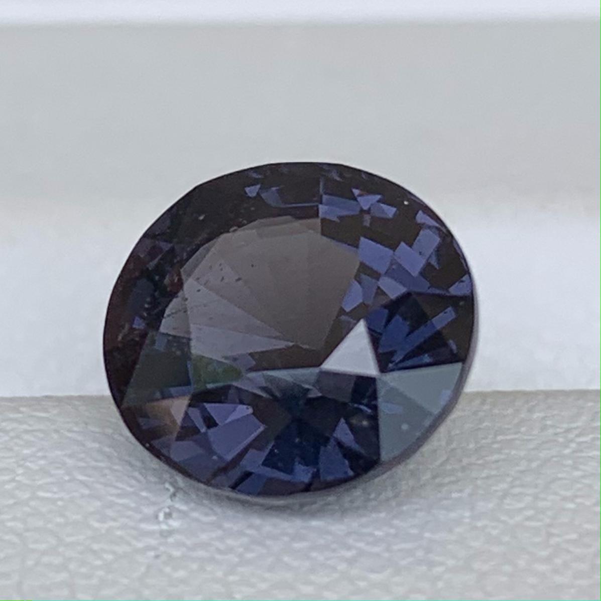 Color Change Spinel 3.80ct Unheated  Natural Oval Cut Purple to Blue Spinel Gemstone