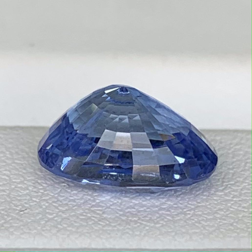 Blue Sapphire 4.10ct Heated  Natural Oval Cut Blue Sapphire Gemstone for Fine Jewelry