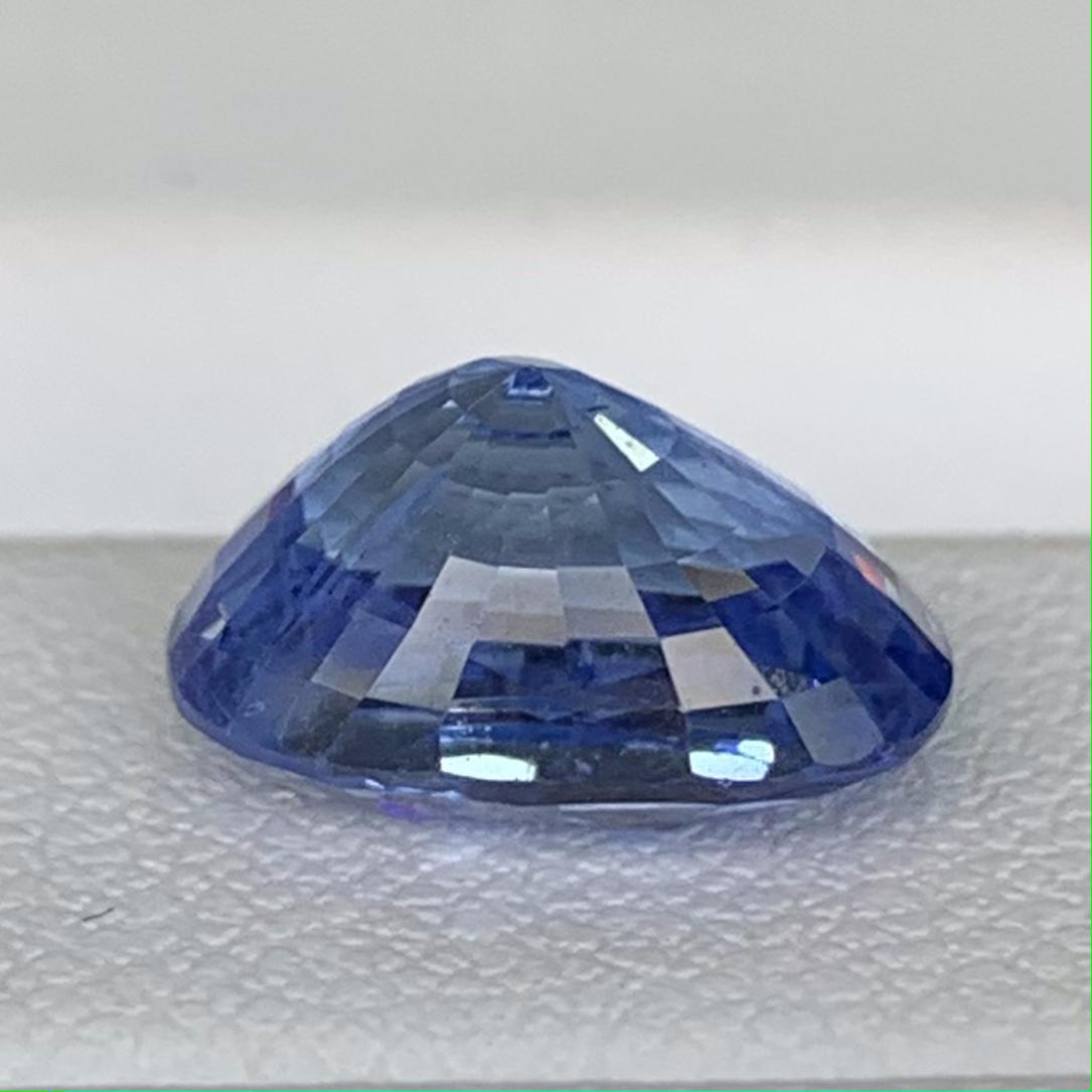 Blue Sapphire 4.10ct Heated  Natural Oval Cut Blue Sapphire Gemstone for Fine Jewelry