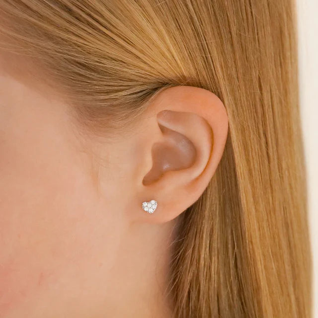 Kids Heart Earrings - Baza Boutique