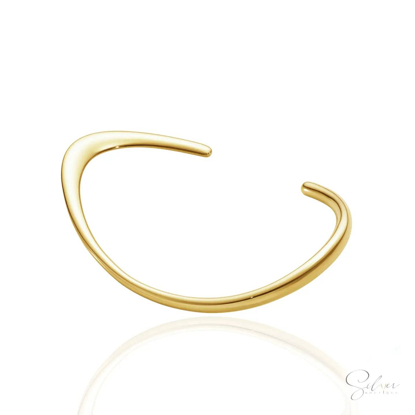 Wavy Bangle - Baza Boutique