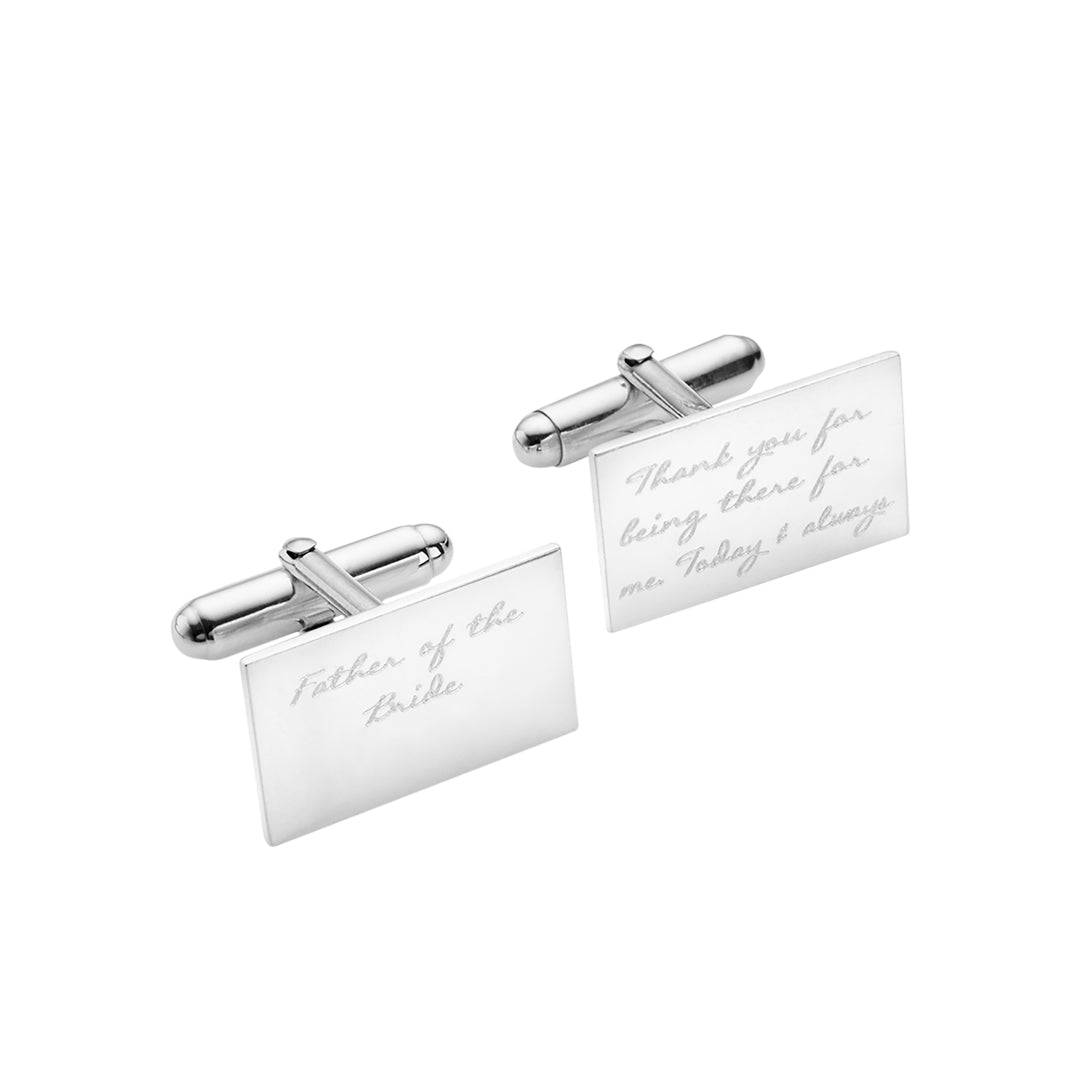 Engravable Cufflinks - Baza Boutique