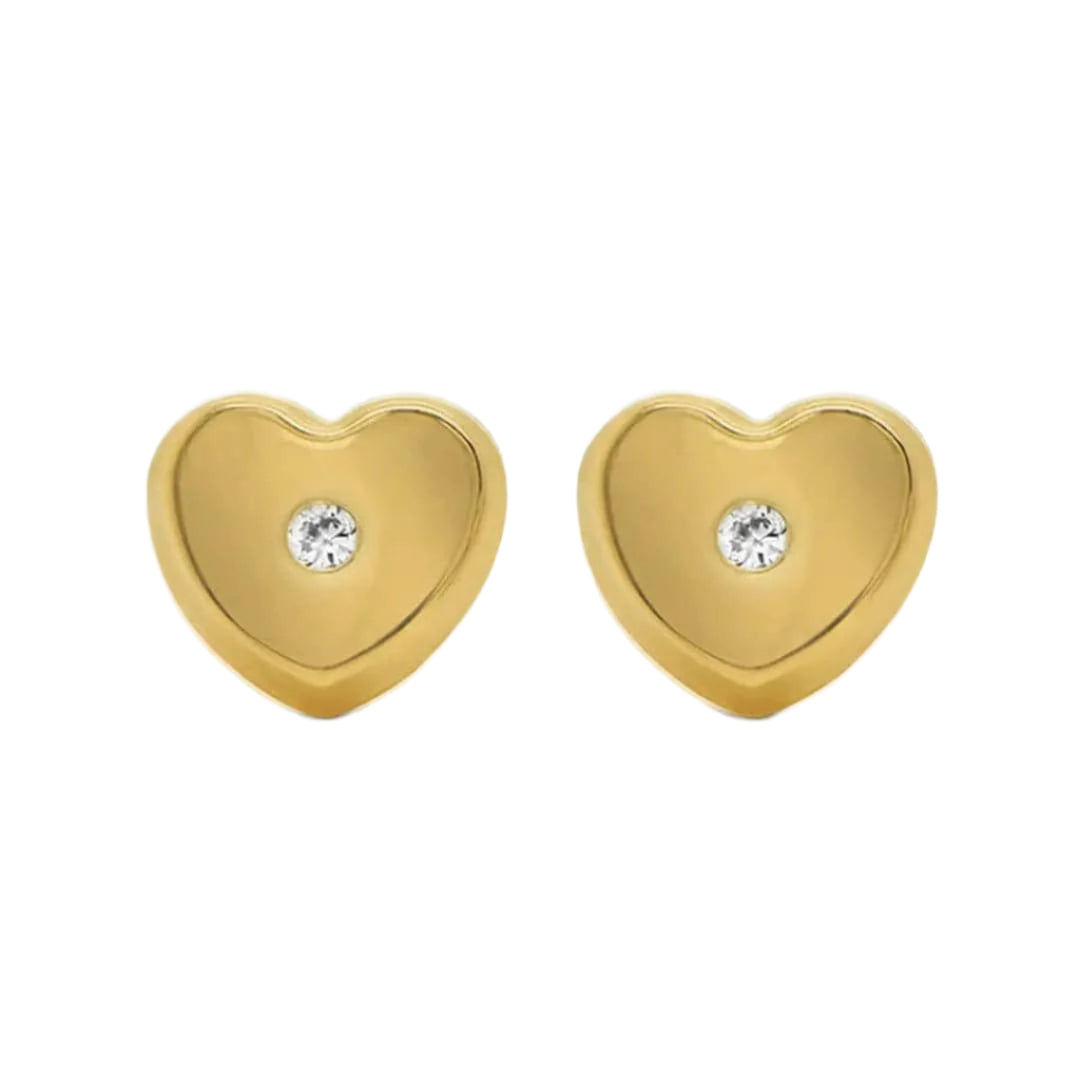 Love Stone Stud Earrings