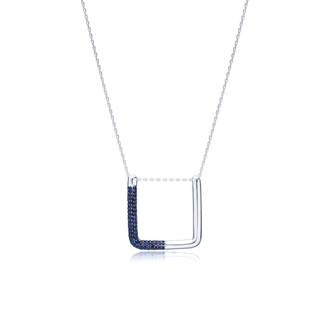Hand Stamped Bucket Necklace - Baza Boutique