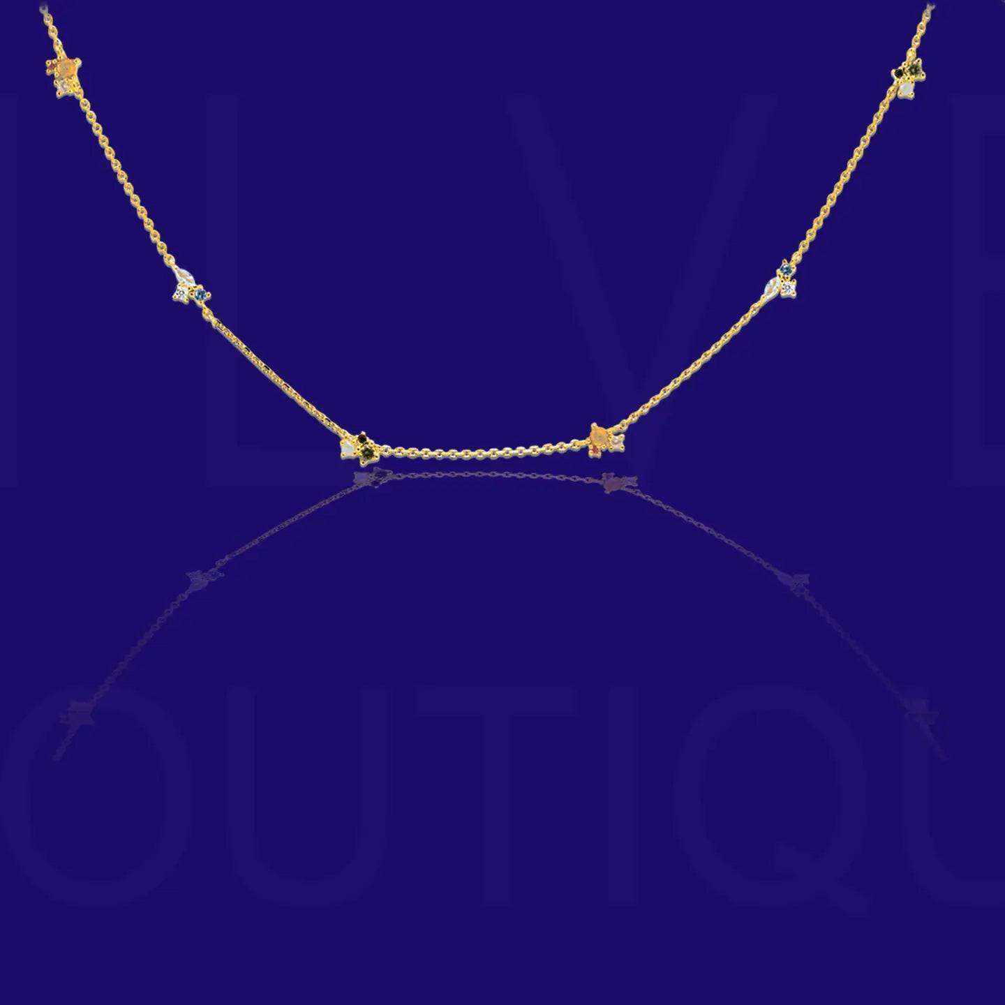 Stone choker necklace, Delicate Gemstone Choker, Labradorite Beaded Necklace, Birthday Gift for Teen, Stone Wire Wrapped, Stone Beaded Choker, Gift for Daughter - Baza Boutique 