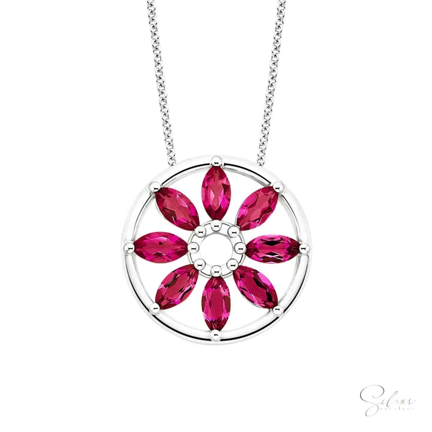 Wheel Necklace - Baza Boutique