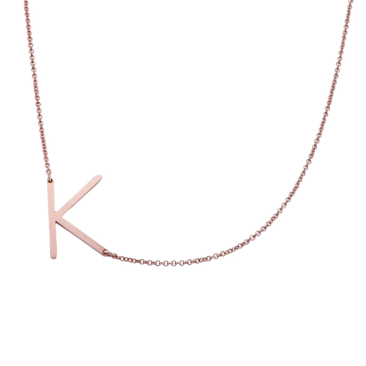 XL Initial Necklace - Baza Boutique