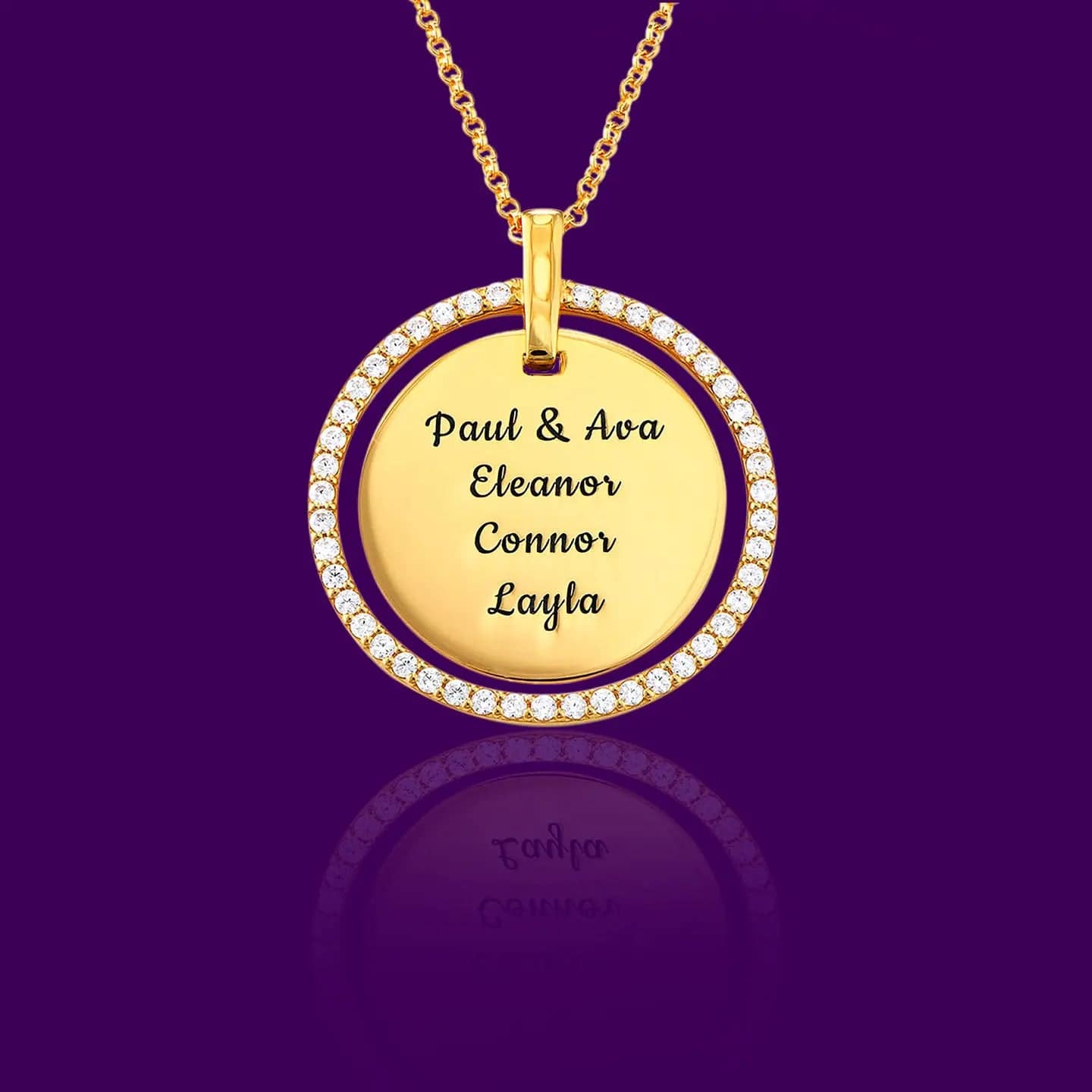 Mother's Birthstone Necklace - Baza Boutique