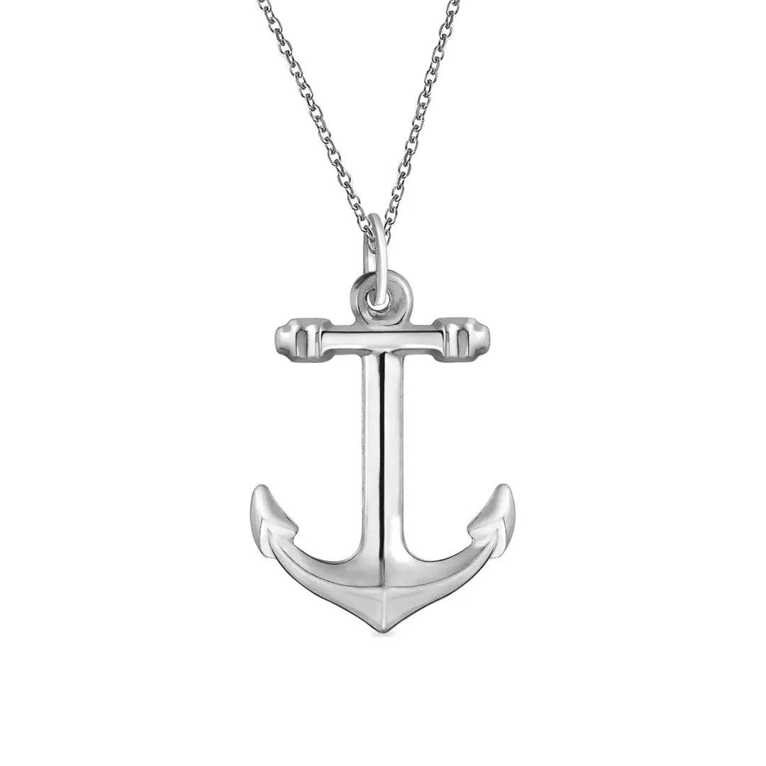 Anchor Necklace - Baza Boutique