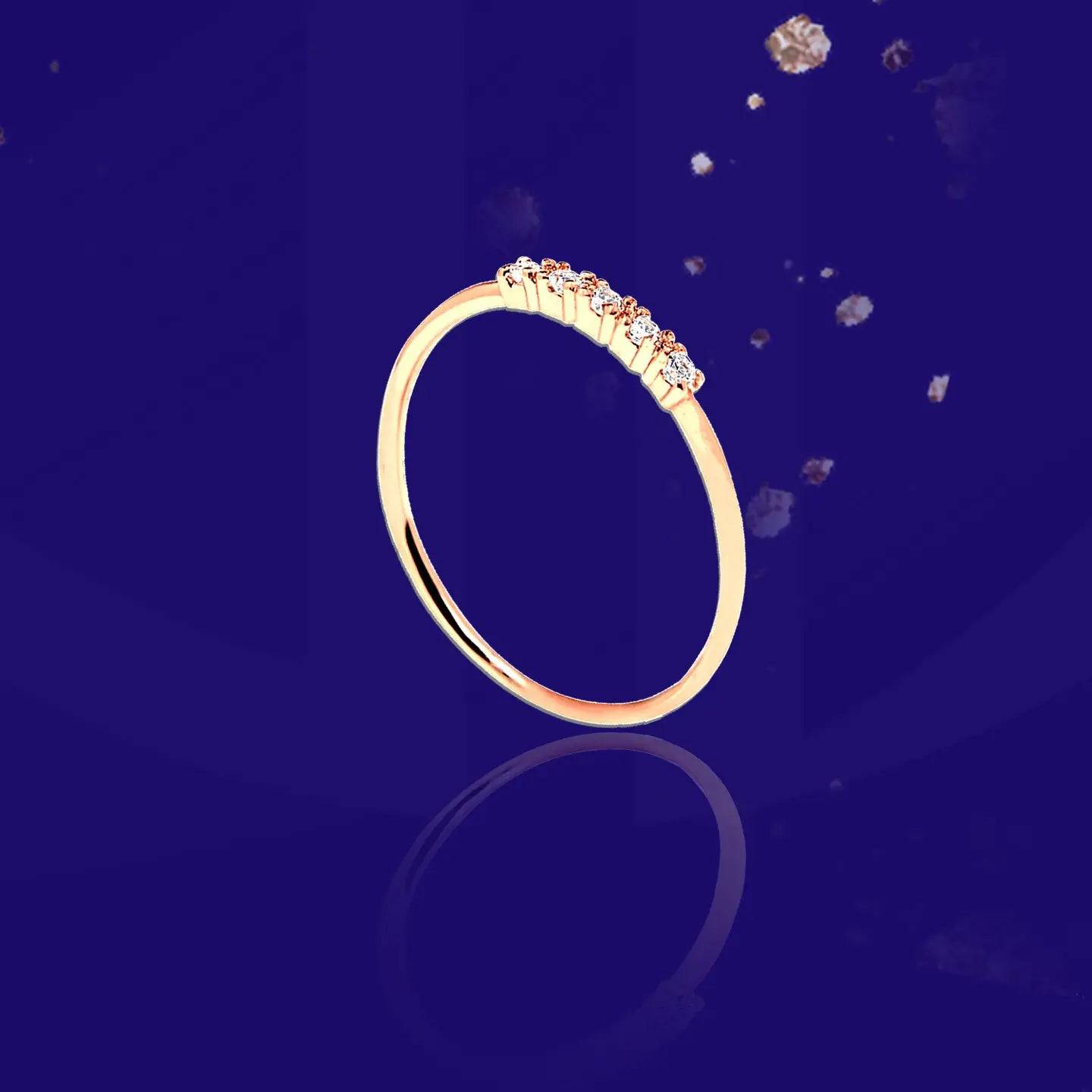 Dream Girl Ring • Colorful Crystal Ring • Minimalist Ring - Baza Boutique 