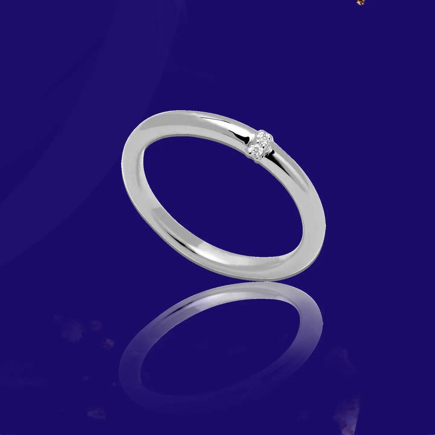 Minimal Birthstone Ring,Family Sterling Silver Ring, Marquise Birthstone Ring, Pear Birthstone, Minimal Baguette Diamond, Grandma Family Ring Gift, Mothers Day Gift - Baza Boutique 