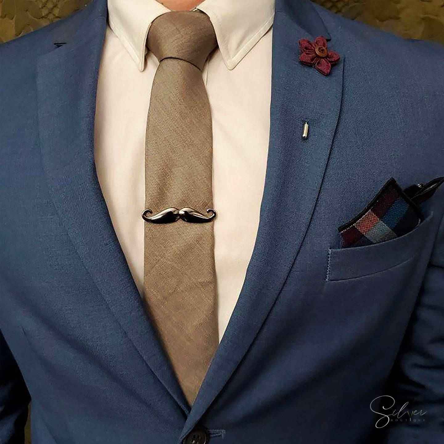 Moustache Tie Pin