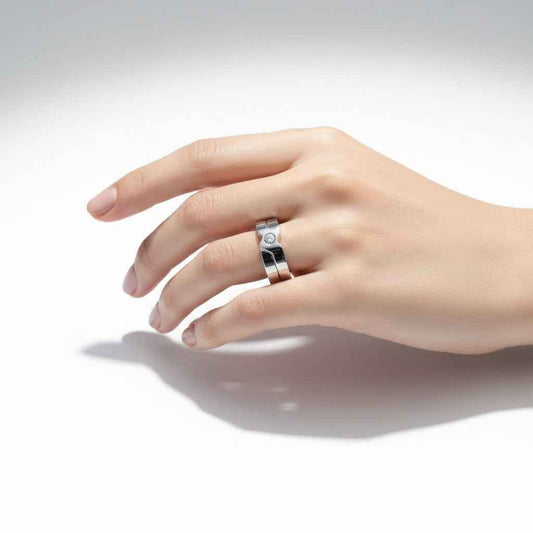 Crest Wave Ring